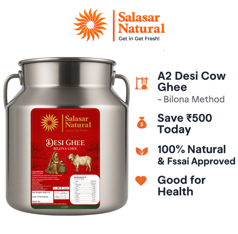 bilona ghee 5 litre can