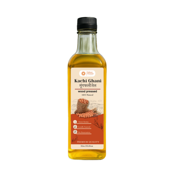 Kachi Ghani Groundnut Oil 1 Liter