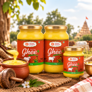 rustic salasar natural ghee farm display